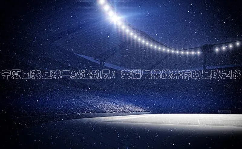 球盟会APP下载中文在线宁夏国家足球二级运动员：荣耀与挑战并存的足球之路