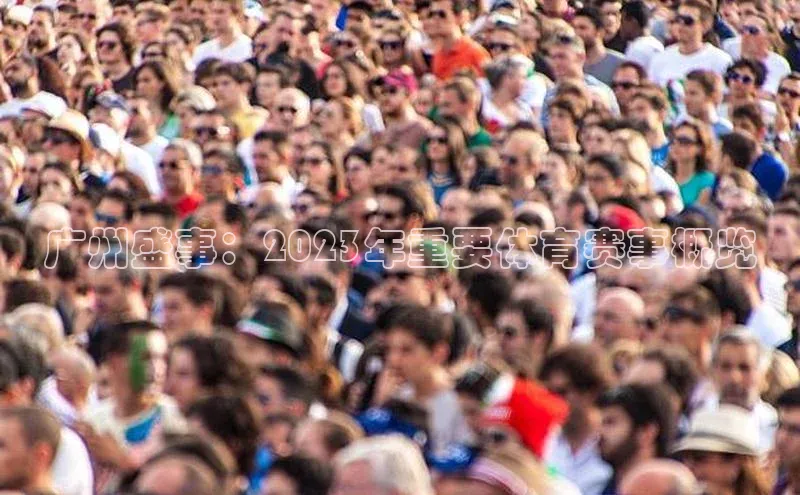 广州盛事：2023年重要体育赛事概览